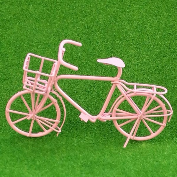 Dukkecykel Dukkehuscykel PINK Pink