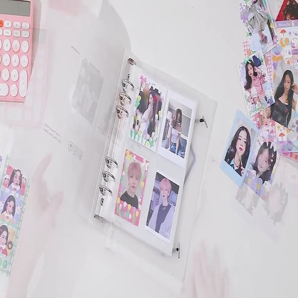A5 Ringbind Ring Saml Bog Idol Photo Organizer INGEN LETTER no letter shell