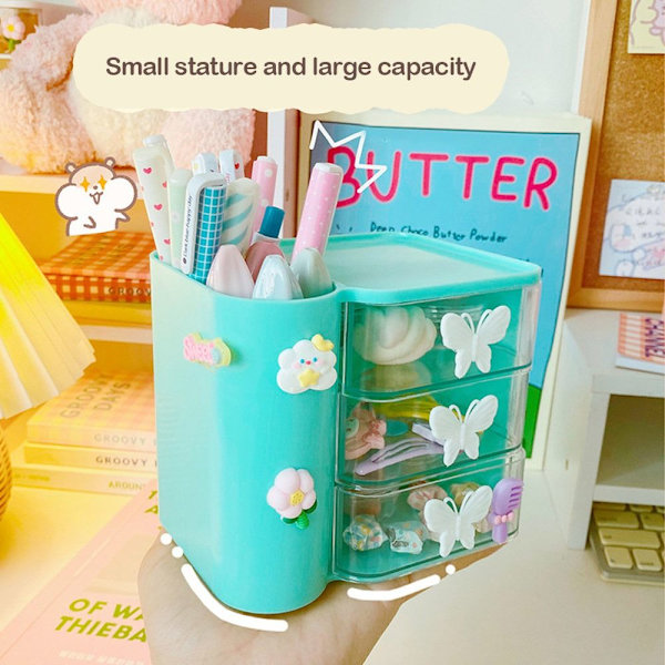 Stationär case Diverse förvaringsbox ROSA Pink