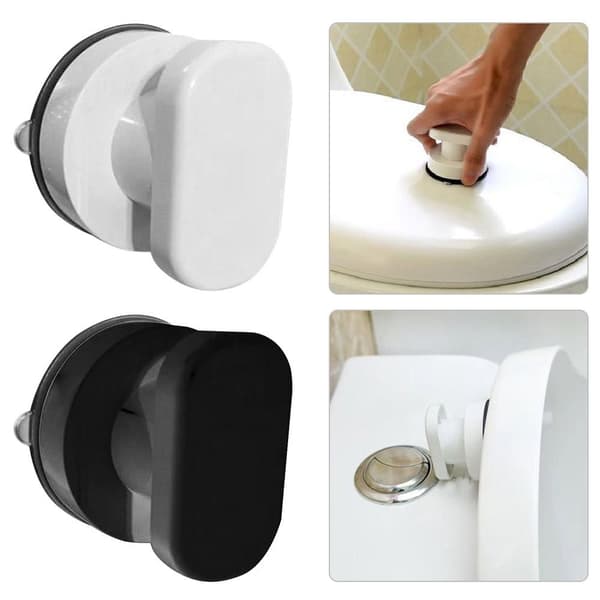 Sugkoppsavdragare Toalettlock Lyftare VIT White