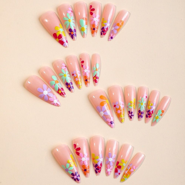 False Nails Mandel 1 1 1