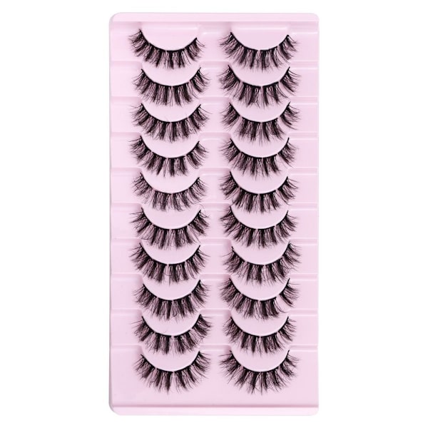 10 Par Cluster Lashes Russian Strip Lashes D02 D02 D02