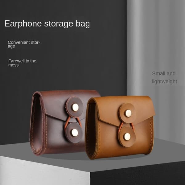 Opbevaringstaske Mini hovedtelefontaske KAFFE coffee