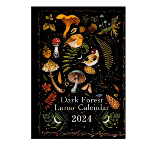 2024 Dark Forest Calendar Astrology Moon Calendar 1 1