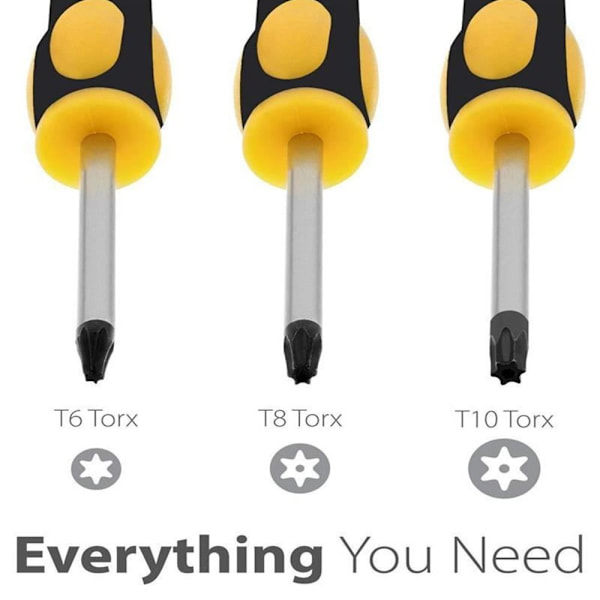 Torx-ruuvimeisselin purkamisen korjaustyökalut T10H T10H T10H