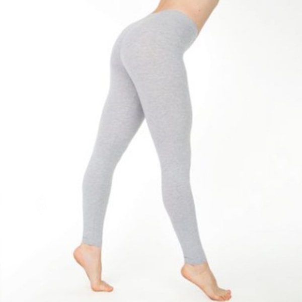 Yoga Pants High Waist Housut VAALEANHARMAA light gray