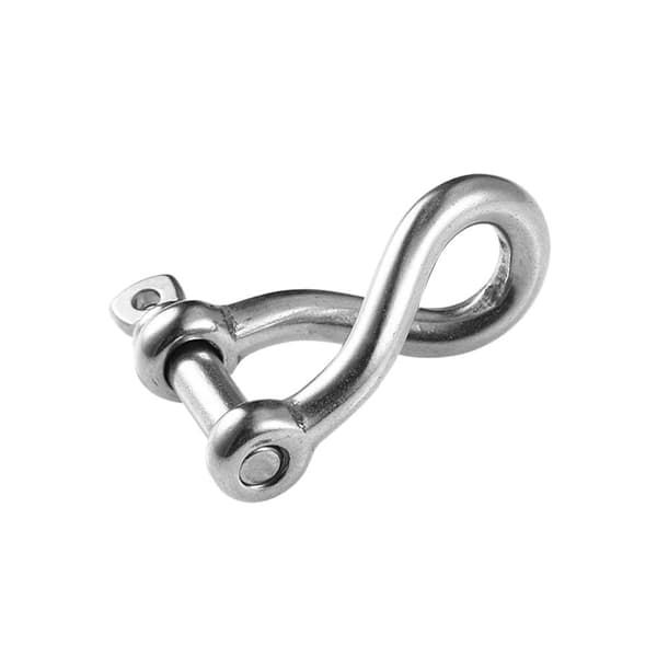 Kiinteä karabiini D jousi niitit 5 mm 5mm
