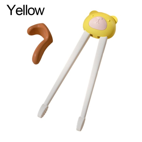 Lære spisepinner Trening spisepinner GUL Yellow