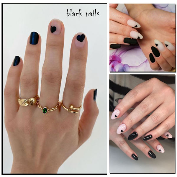 Nail Stickers Självhäftande dekaler 3D