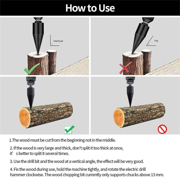 8 STK Easysplit Drill Bit Cone Drill Bit Easy Split Drill Bit