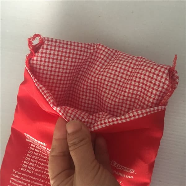 Mikrovågsugnspåse för potatis, Potatispåse, Potatisjacka