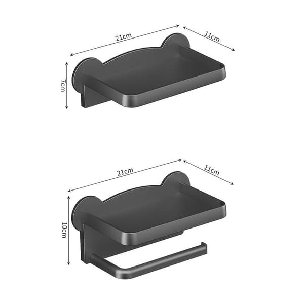 Baderomspapirhåndkleholder Tolietrullholder B-GRÅ B-GRÅ B-Gray