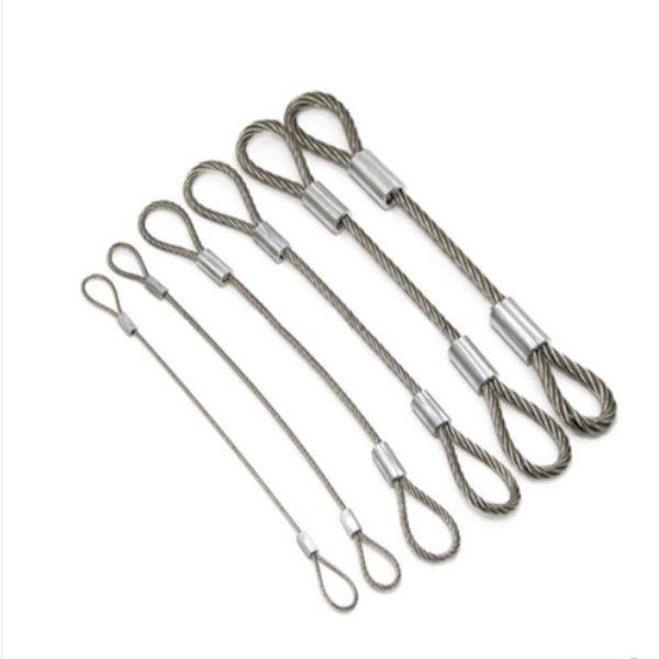 1,5-4mm Wire Reb Hængereb 4MM2 METER 2 METER 4mm2 Meter