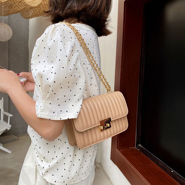 Pienet olkalaukut Simple Style KHAKI khaki