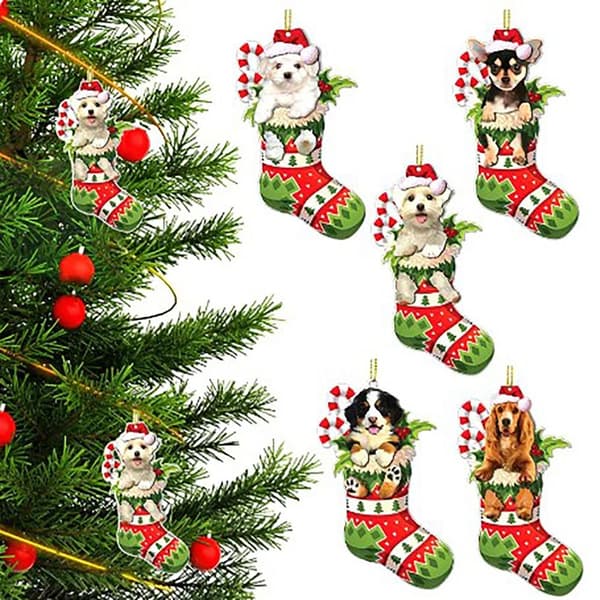 Christmas Elf Doll Pendan Julgransprydnad B B B