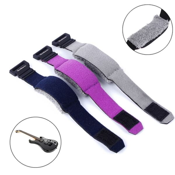 Guitar Fret Strap Strings Mute Muter LILA Purple