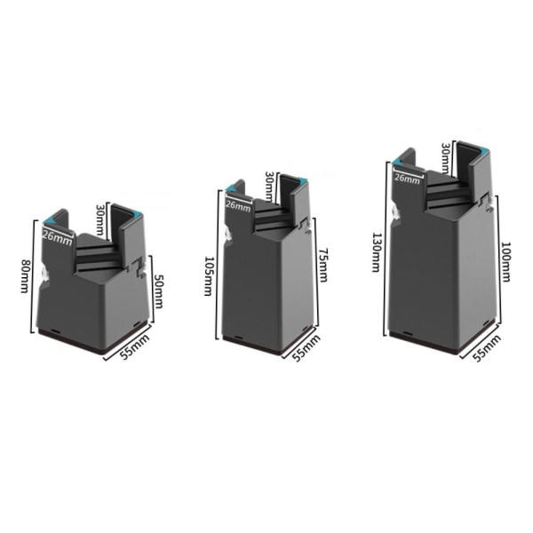 4kpl jalkatyynyn korotus RUSKEA-100MM RUSKEA-100mm Brown-100mm