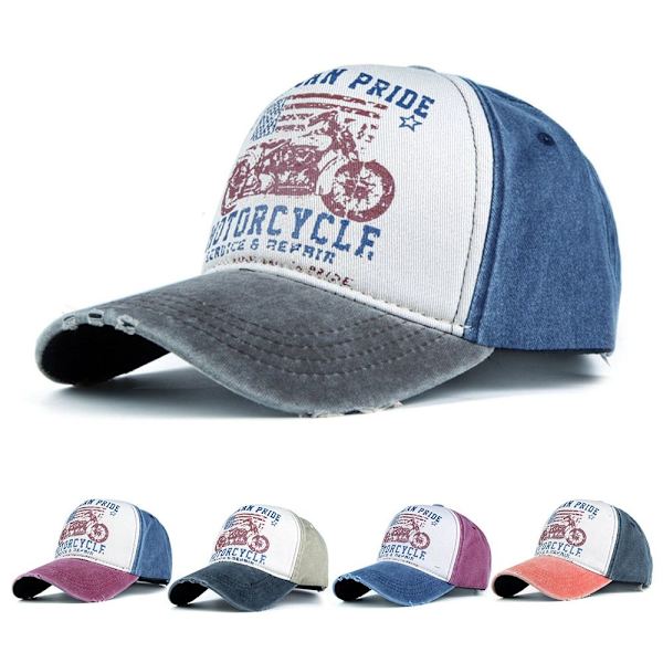 Baseballcap Snapback Hat VINRØD Wine Red
