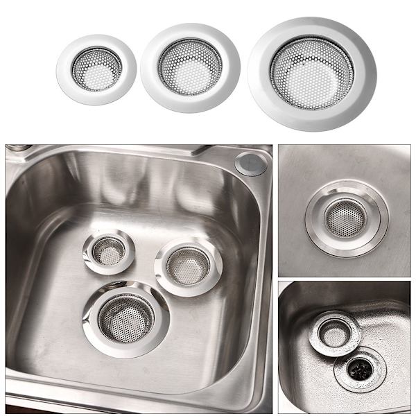 Vask Si Afløbsfilter 9CM-ELEKTROPLATED 9cm-electroplated