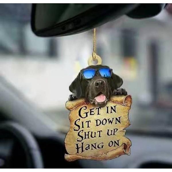 Bakspeil anheng hundedekor E E E