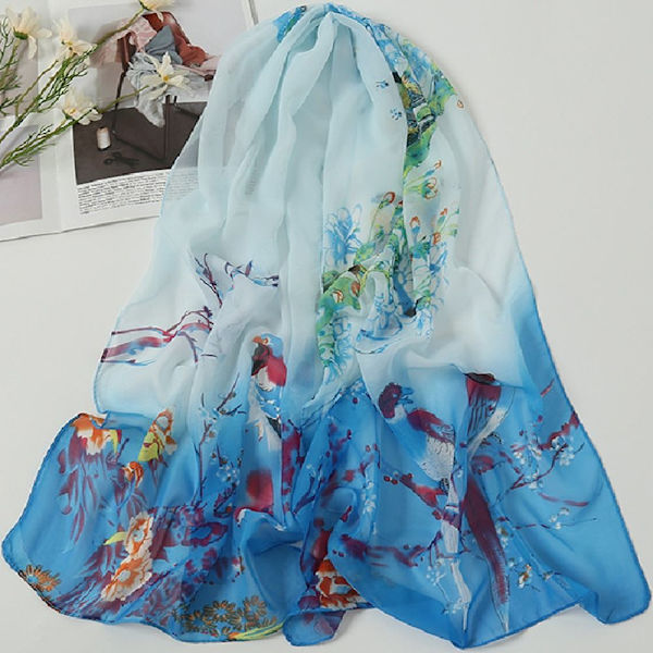 Strandsjal Chiffonskjerf for damer H H H