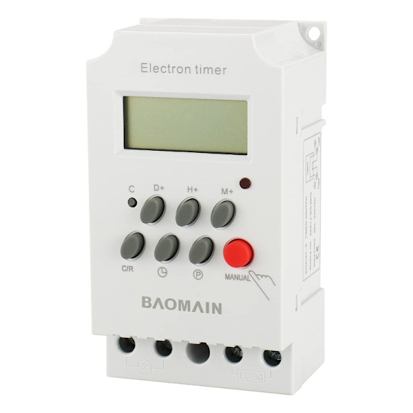 Mikrocomputer Tidskontrol Switch Tidskontrol Timer Timer