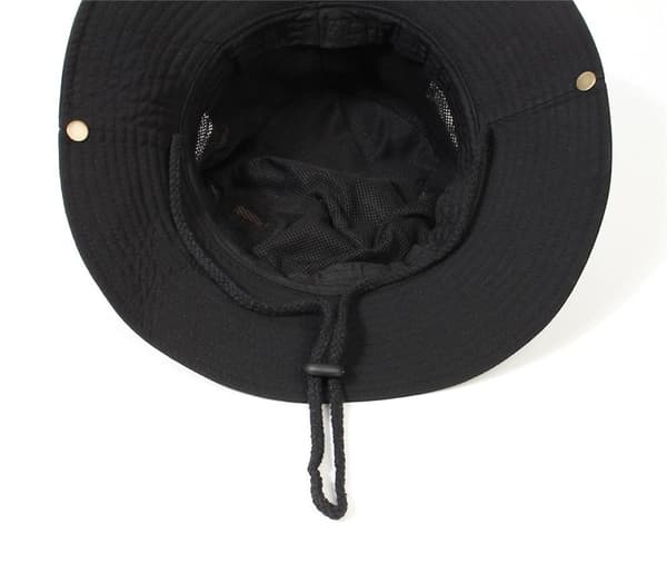 Solhatt for herre/dame bøttelue LYSGRÅ Light Gray