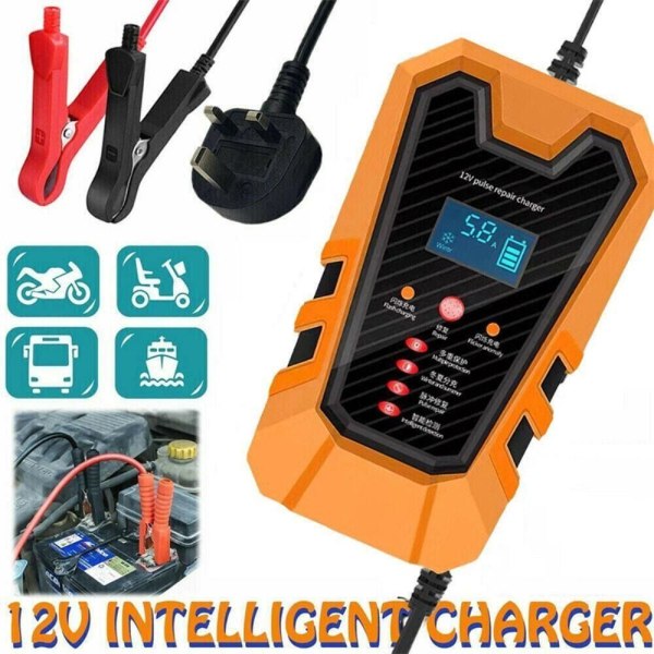 Bilbatteriladdare Batteriladdningsenheter GUL AU AU yellow AU-AU