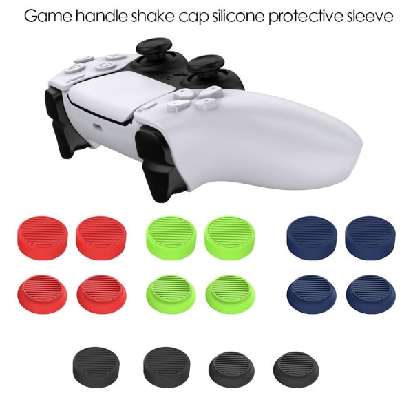 8st Analog Cap Joystick Tumgrepp SVART black