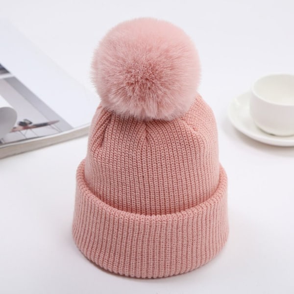 Puristuspipo Hat Pompom Hat PINK Pink