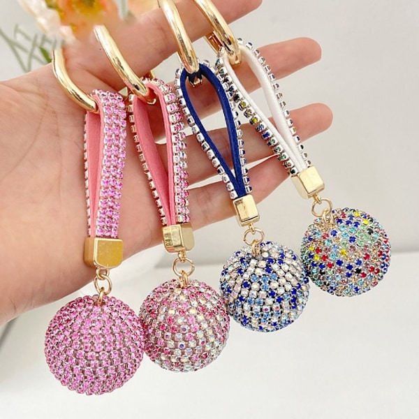 Crystal Key Ring Avaimenperä PUNAINEN red