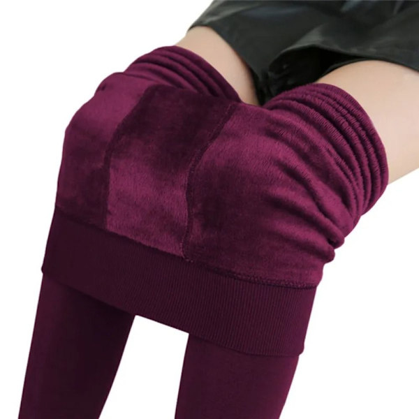Talvileggingsit Lämpimät legginsit WINE RED Wine Red