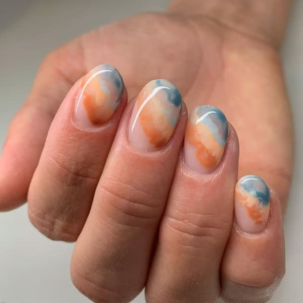False Nails Long Almond 4 4 4