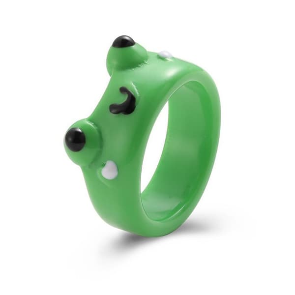 Frøringe Resin Ringe HVIDE white