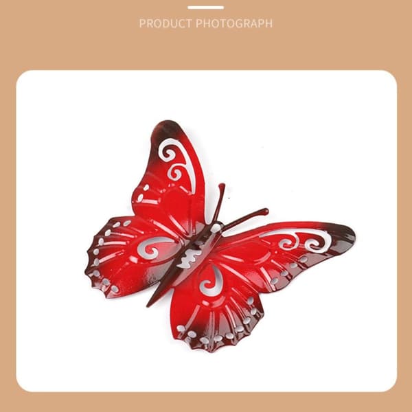 3kpl/5kpl Butterfly Wall Decor set, PINK pink