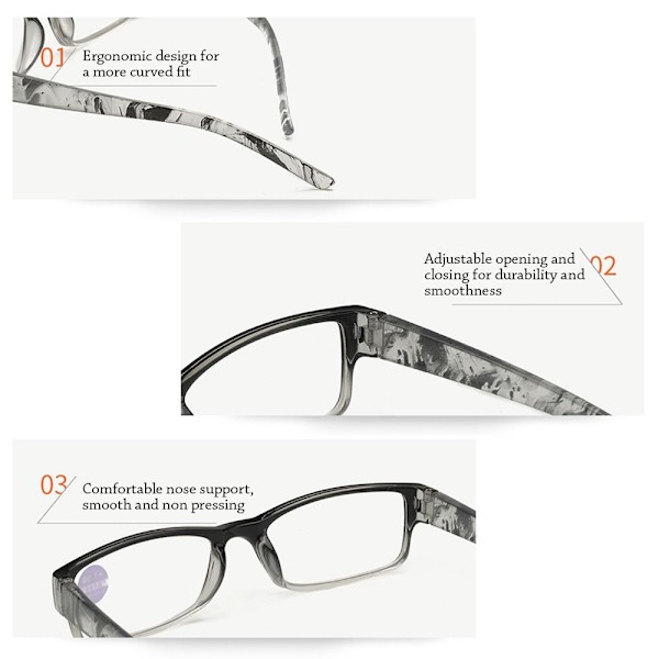 Læsebriller Briller BLACK STRENGTH 400 Black Strength 400