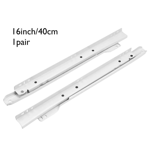1 pari laatikon kiskoa kaksi kaappikiskkoa 16 TUUMA/40 cm 16inch/40cm