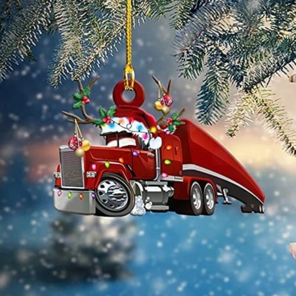 Julebilvedhæng Små juletræspynt 1 1 1