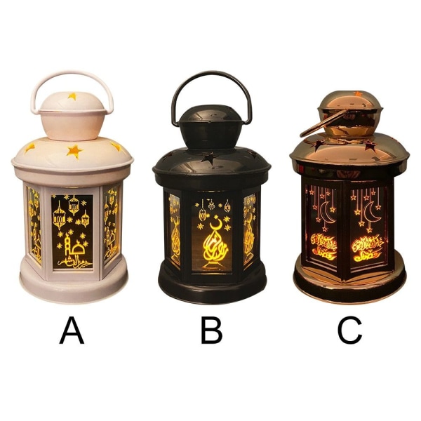 Muslim Ramadan LED-vindlykt B B