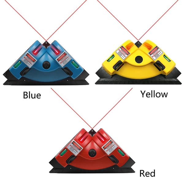 Square Laser Level Laser Tool GUL Yellow