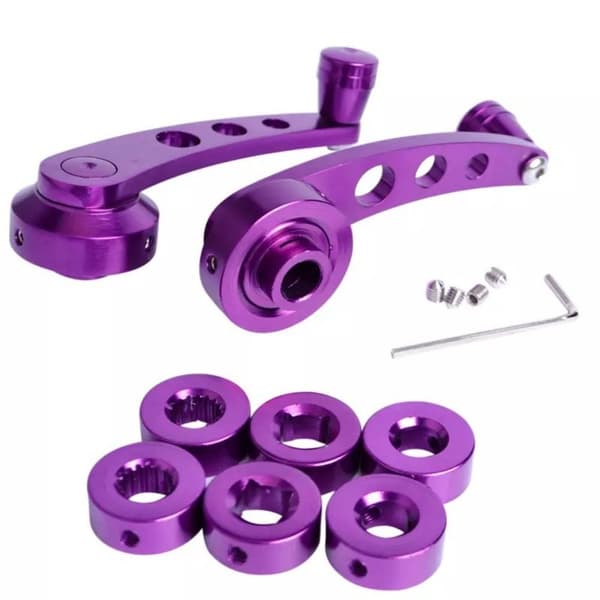 Bil vinduesgreb Winder Riser SORT black