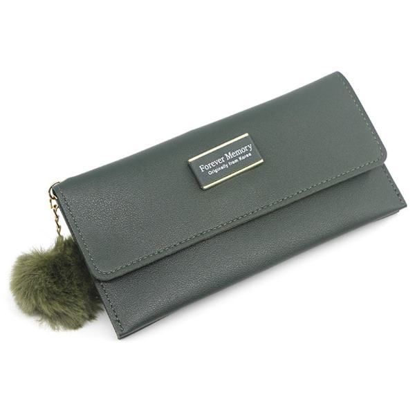 Lady Long Purse -korttikotelot VIHREÄ green