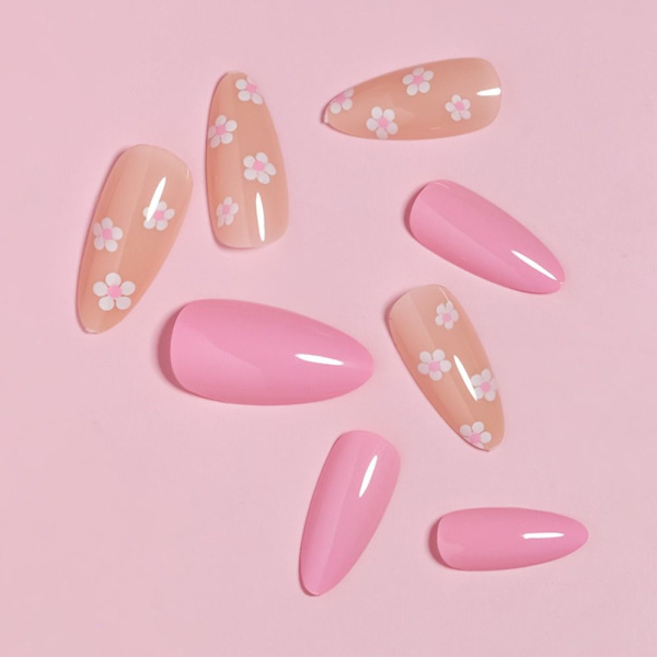 Almond Fake Nails False Nail 3 3 3