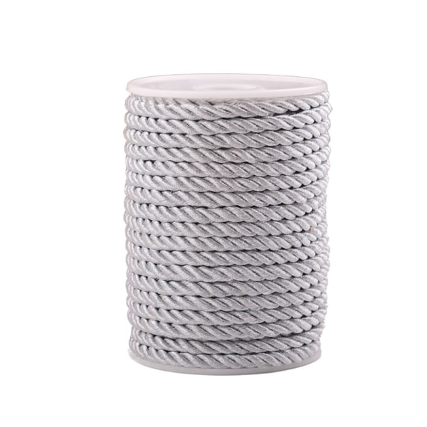 Twisted Cord Trim Twisted Rope Trim SILVER silver