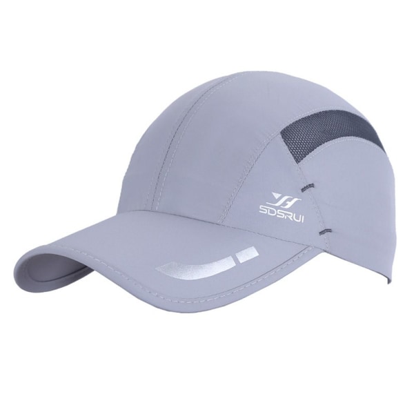 Justerbar baseballcap Trucker Hat LYS GRÅ light grey