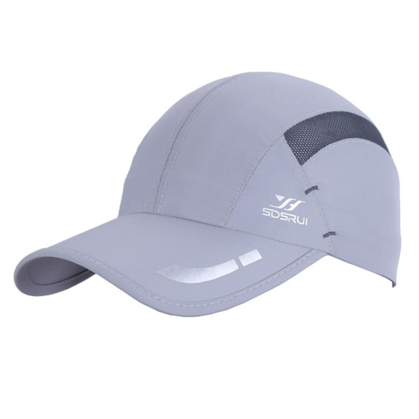 Justerbar baseballkasket Truckerhat LYSEGÅ light grey
