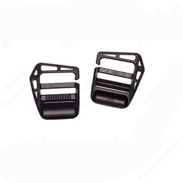 2st Webbing Rem Spänne Slider Fästelement 20MMVÄNSTER VÄNSTER 20mmLeft