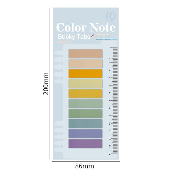 3-pak Sticky Notes Memo Pad Tabs 4 4 4