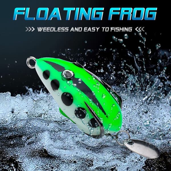 3 ST Mjuka Groda Fiskedrag Mini Soft Lure E E E