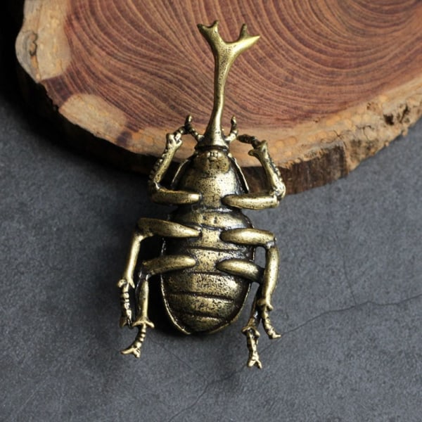 3 kpl Beetle Decorations Messinki Härkä Hyönteispienoishahmot
